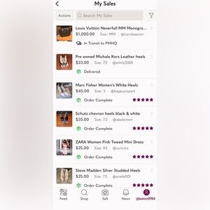 ORDER DELIVERED TO BUYERS